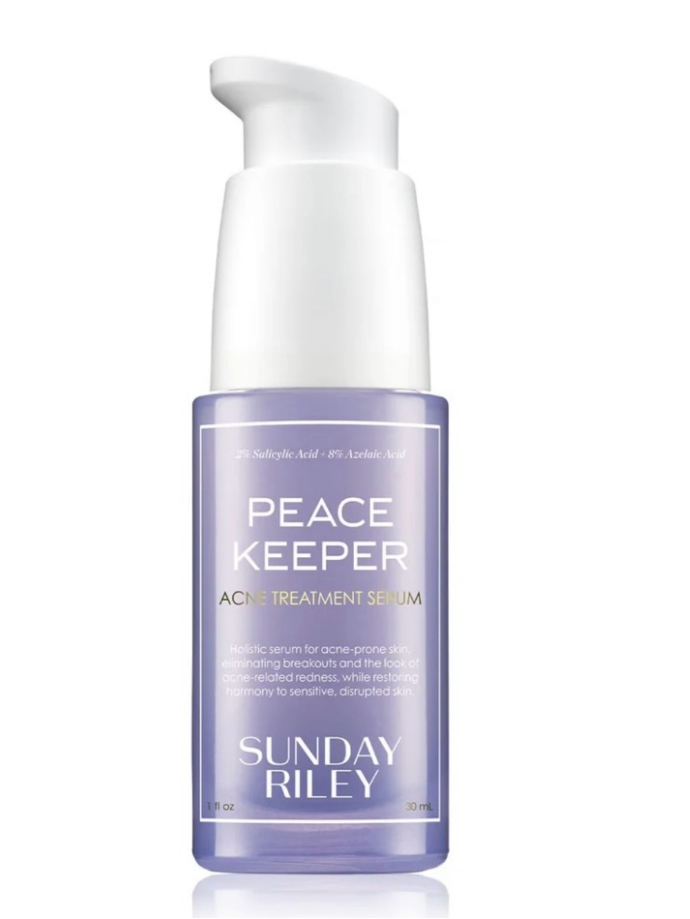 NWT Sunday Riley Peacekeeper Acne Treatment Serum
